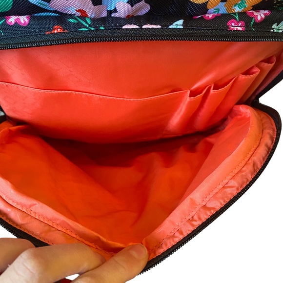 HP π₯³ π VERA BRADLEY | TANGERINE TWIST LIGHTEN UP ESSENTIAL LARGE BACKPACK - Picture 8 of 16